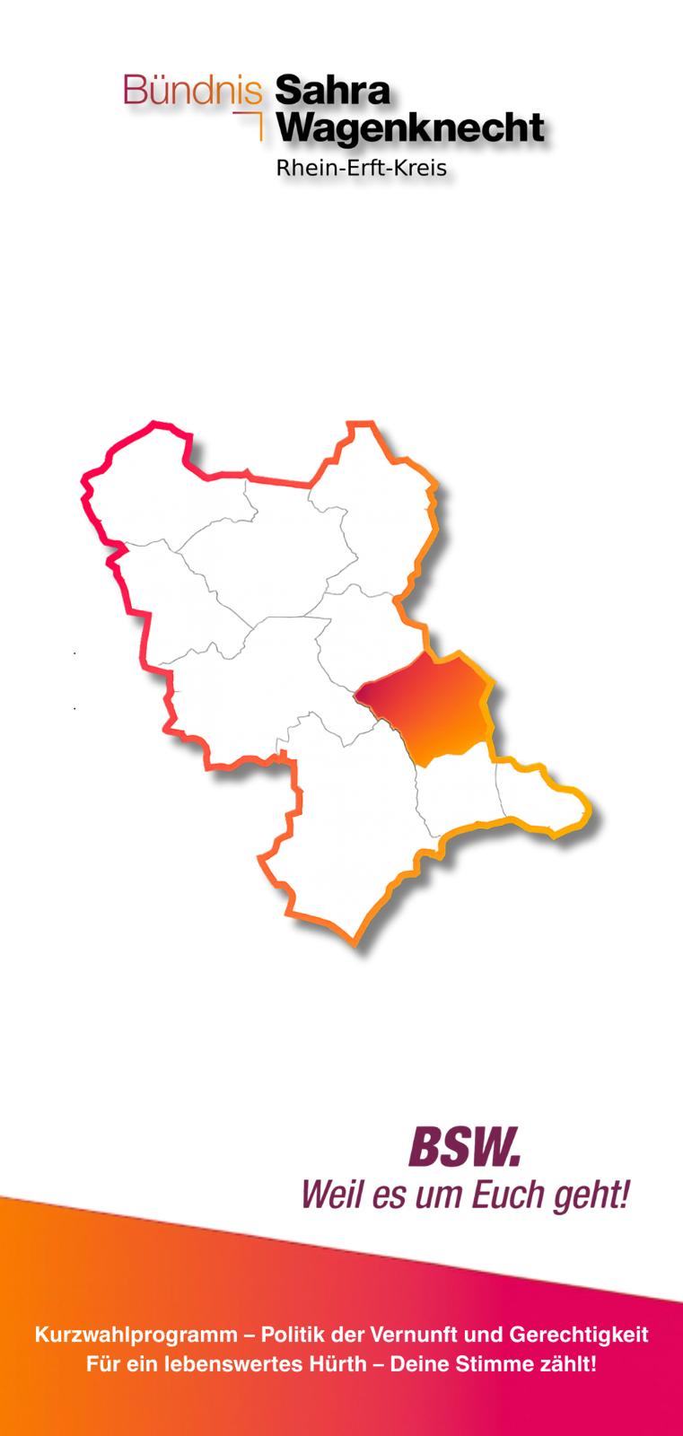 Flyer Kurzwahlprogramm Hürth