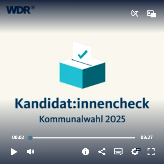 WDR Kandidatencheck mit Hans Decruppe